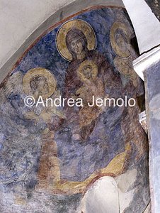 Ravanica Monastery Madonna on Throne | Andrea Jemolo