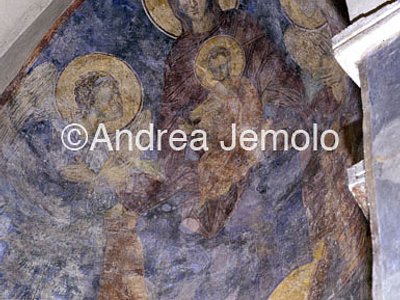 Ravanica Monastery Madonna on Throne | Andrea Jemolo