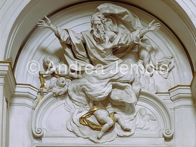 Chiesa di Sant'Agostino Lunetta sopra altare | Andrea Jemolo