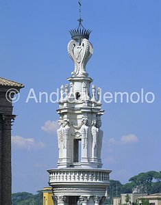 Sant’Andrea delle Fratte Bell tower - Detail | Andrea Jemolo