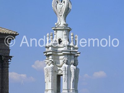 Sant’Andrea delle Fratte Bell tower - Detail | Andrea Jemolo