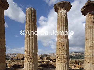 Tempio di Ercole Colonne del lato sud | Andrea Jemolo