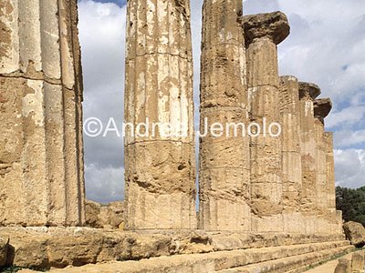 Tempio di Ercole Colonne del lato sud | Andrea Jemolo
