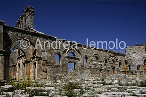 Qalah Siman - St. Simeon Southern arm - exteriorl wall | Andrea Jemolo