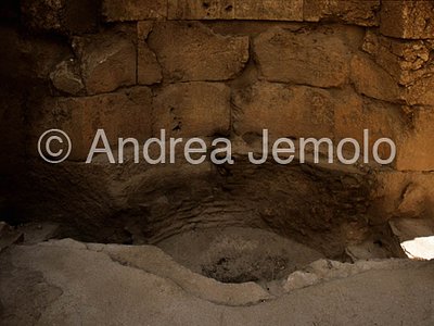Qalah Siman - St. Simeon Baptistery - baptismal font | Andrea Jemolo