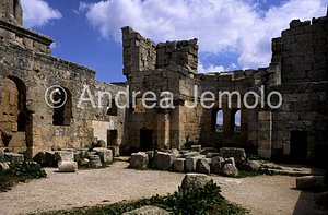 Qalah Siman - St. Simeon Church near baptistery | Andrea Jemolo