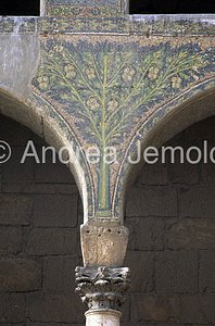 Great Mosque - Mosque of the Omayyadi East porch - musive decoration - detail | Andrea Jemolo