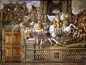 Villa Farnesina Alexander and Bucephalus | Andrea Jemolo