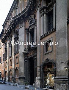 Palace of the Propagation of the Faith Prospect in via di Propaganda Fide | Andrea Jemolo