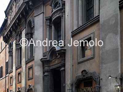 Palace of the Propagation of the Faith Prospect in via di Propaganda Fide | Andrea Jemolo