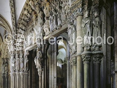 Cathedral - Portico of Pórtico da Gloria - Pórtico da Gloria General view | Andrea Jemolo