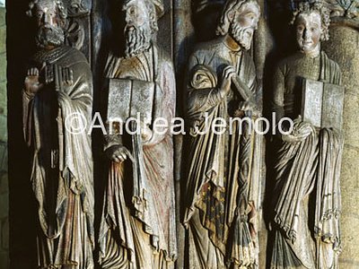 Cattedrale di San Giacomo di Compostela - Portico della Gloria Gruppo dei Profeti | Andrea Jemolo
