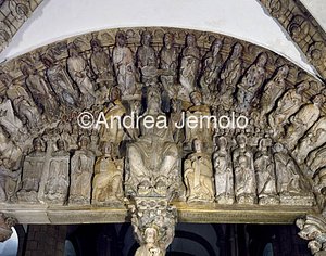 Cathedral - Portico of Pórtico da Gloria - Pórtico da Gloria Christ in Glory | Andrea Jemolo