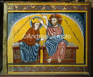 Museu Episcopal Panel of altarpiece from St. Maria de Lluca | Andrea Jemolo