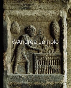 Monastery of Santa Maria de Ripoll Portal - Month of April | Andrea Jemolo