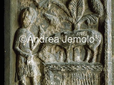 Monastery of Santa Maria de Ripoll Portal - Month of May | Andrea Jemolo