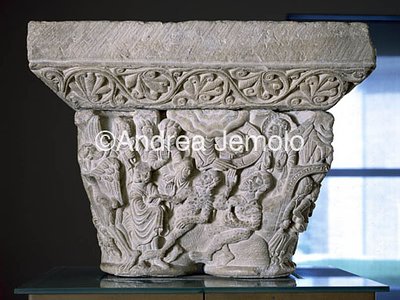 Museo de Navarra Capitelli dalla Cattedrale | Andrea Jemolo