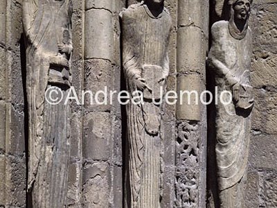 Santa Maria la Real Portale - particolari | Andrea Jemolo