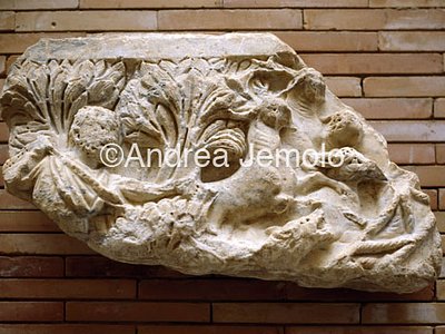 Museo Nacional de Arte Romano Fragment with scene of shoot | Andrea Jemolo