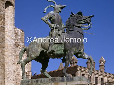 Marble statue Pizarro  | Andrea Jemolo
