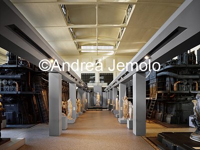Power plant Montemartini Exposure in Hall Whirlwind | Andrea Jemolo