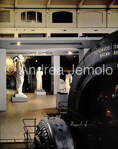 Power plant Montemartini Exposure in Hall Whirlwind - Detail | Andrea Jemolo