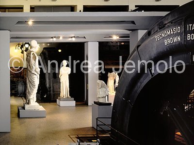 Power plant Montemartini Exposure in Hall Whirlwind - Detail | Andrea Jemolo