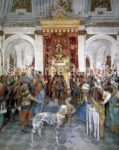 Sacred Mountain of Varallo Chapel 28 Christ in front of Erodes | Andrea Jemolo