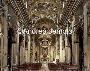 Saint Mary of Vallicella Nave | Andrea Jemolo