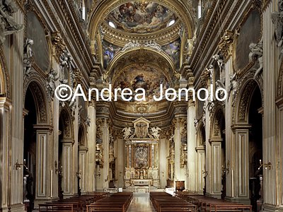 Saint Mary of Vallicella Nave | Andrea Jemolo