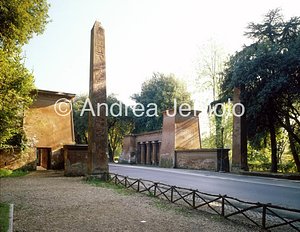 Villa Borghese Little egyptian temple or Propylaea Egyptians | Andrea Jemolo