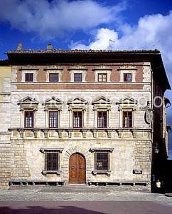 Palace Contucci Del Monte Façade | Andrea Jemolo