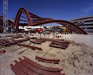 San Pio da Pietrelcina Building site January 2010 - Iron structure | Andrea Jemolo