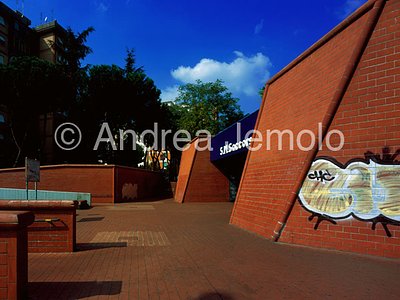 B line of the Subway - Santa Maria del Soccorso Station Entrance | Andrea Jemolo