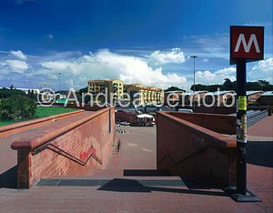 B line of the Subway - Rebibbia Station Passage | Andrea Jemolo