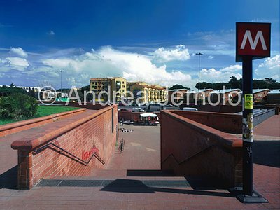 B line of the Subway - Rebibbia Station Passage | Andrea Jemolo