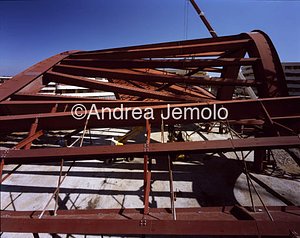 San Pio da Pietrelcina Building site January 2010 - Iron structure | Andrea Jemolo