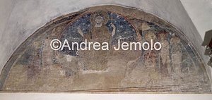 Cathedral Shrine of St. Juvenal - mosaic with the Savior | Andrea Jemolo
