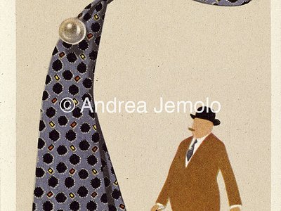 Apostolo & C. Advertising postcard | Andrea Jemolo