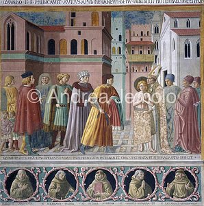 St. Francesco Francis undresses of all the possessions | Andrea Jemolo