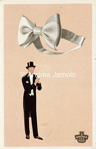 Cravatte Apostolo & C. Advertising postcard | Andrea Jemolo