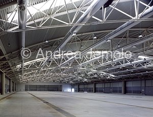 New Fair of Rome in Ponte Galeria Interior of a Pavillon | Andrea Jemolo