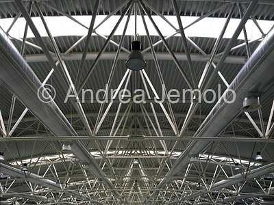 New Fair of Rome in Ponte Galeria Interior of a Pavillon | Andrea Jemolo