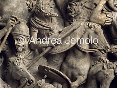Museo Nazionale Romano - Palazzo Massimo Sarcofago di Portonaccio - Particolare | Andrea Jemolo