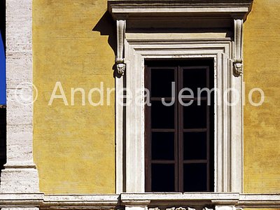 Villa Giulia Façade - window superior floor | Andrea Jemolo