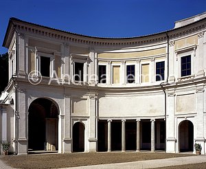 Villa Giulia Exedra – lateral body | Andrea Jemolo
