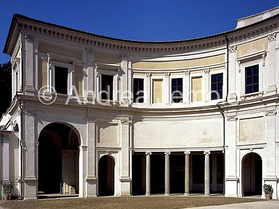 Villa Giulia Exedra – lateral body | Andrea Jemolo