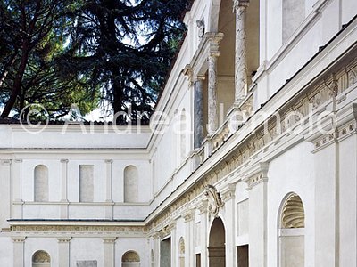 Villa Giulia Nymphaeum - niches and lesene | Andrea Jemolo