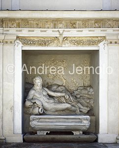 Villa Giulia Nymphaeum - Statue of the Tiber | Andrea Jemolo