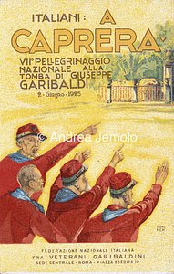 Veterani Garibaldini Cartolina pubblicitaria | Andrea Jemolo